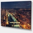 thumbnail image 2 of Paris City Night Skyline, 2 of 3
