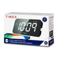 thumbnail image 3 of Timex Alarm Clock with USB Charger (5W) and Large Display, Digital Alarm Clock for Bedroom Includes 100-240V Universal Power Adapter (T1320), 3 of 3