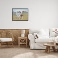 thumbnail image 2 of Baby Cow Family Farm Portrait Animals & Insects Painting Black Framed Art Print Wall Art, 2 of 7