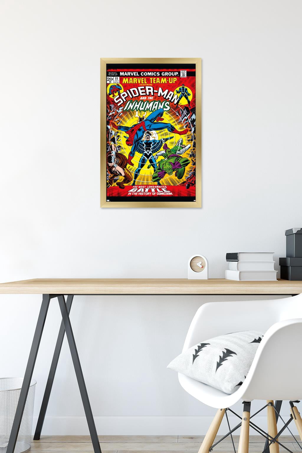 Marvel Comics - Marvel Team-Up #11 Wall Poster, 14.725" x 22.375" Framed