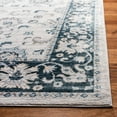thumbnail image 3 of SAFAVIEH Isabella Kiana Floral Bordered Area Rug, Cream/Navy, 4' x 6', 3 of 9