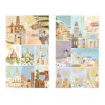 thumbnail image 1 of 2 pegatinas de sellos postales, pegatinas de papel adhesivas doradas, suministros decorativos para álbumes de recortes, planificadores, diarios, cuadernos, manualidades, diarios de viaje, 1 of 10