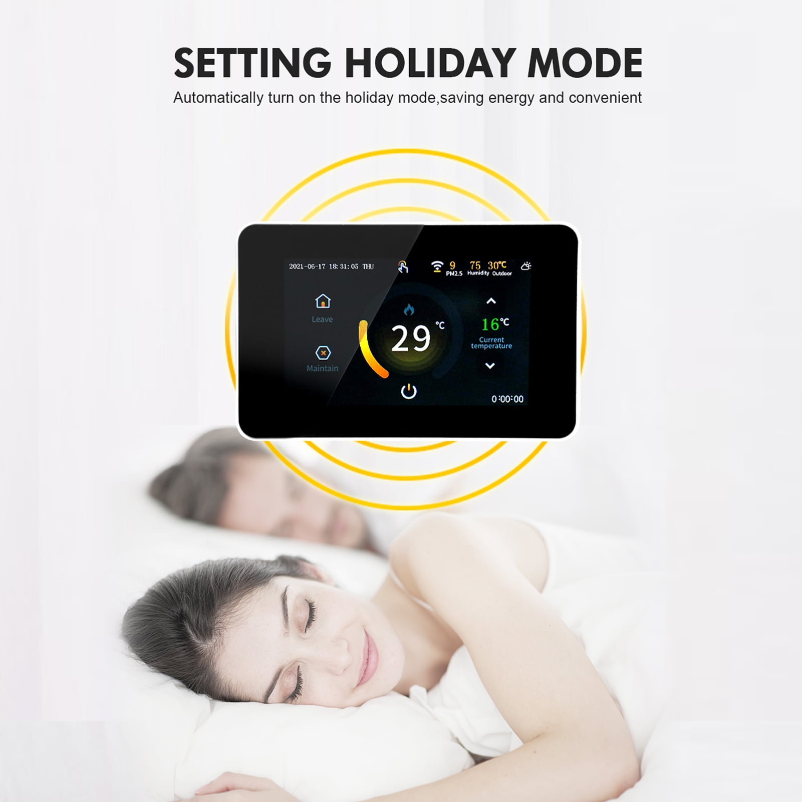 Smart WiFi Smart Thermostat Programmable Thermostat 5+2/ 6+1/