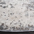 thumbnail image 3 of SAFAVIEH Aston Calanthia Abstract Area Rug, Ivory/Gray, 6'7" x 6'7" Round, 3 of 11