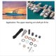 thumbnail image 2 of For MerCruiser Bravo&Alpha One Gen2 Gimbal Steering Arm Shaft Pin, 2 of 5