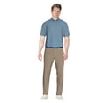 thumbnail image 2 of Lee Golf Men's and Big Mens Diamond Geo Print Short Sleeve Golf Polo Shirt, up to Size 5X, 2 of 3