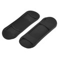 thumbnail image 2 of Unique Bargains Backpack Plastic Non-slip Replacement Shoulder Bag Strap Pads Black 5pcs, 2 of 3