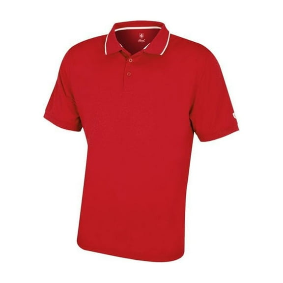 Island Green Performance Polo - Red - M
