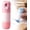 Pink, variant on 2-in-1 Box Cutter & Thermal Paper Eraser, 2026 New Water-based Thermal Paper Data Eraser Pen with Unboxing Knife for One Smear Printed Text Covering, Hermal Label Correction Marker