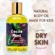 thumbnail image 2 of Cocoa Mint Kids Natural Body Oil - Deeply Moisturizes & Soothes Sensitive Skin - 4 oz by LatherGreen, 2 of 11