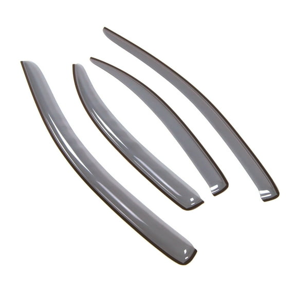 Tuningpros LGWV2-059 Window Visor Light Tinted 4 Pcs Set For 2007-2010 Chevrolet Aveo