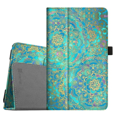 - Fintie Folio Case for Samsung Galaxy Tab E 8.0 Tablet - Slim Fit Premium Vegan Leather Stand Cover, Shades of Blue