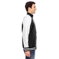 thumbnail image 2 of Team 365 mens Championship Jacket TT74 BLACK LARGE, 2 of 4