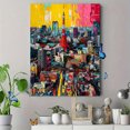 thumbnail image 4 of Qisvanset 12x16 Inch Vintage World Map Canvas Print Wall Art, 4 of 5