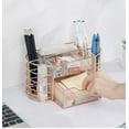 thumbnail image 5 of Nordic metal partition drawer  multifunctional file rack  304 stainless steel tissue holder  bathroom phone hanger  hotel toilet roll holder  non-perforated tissue box., 5 of 6