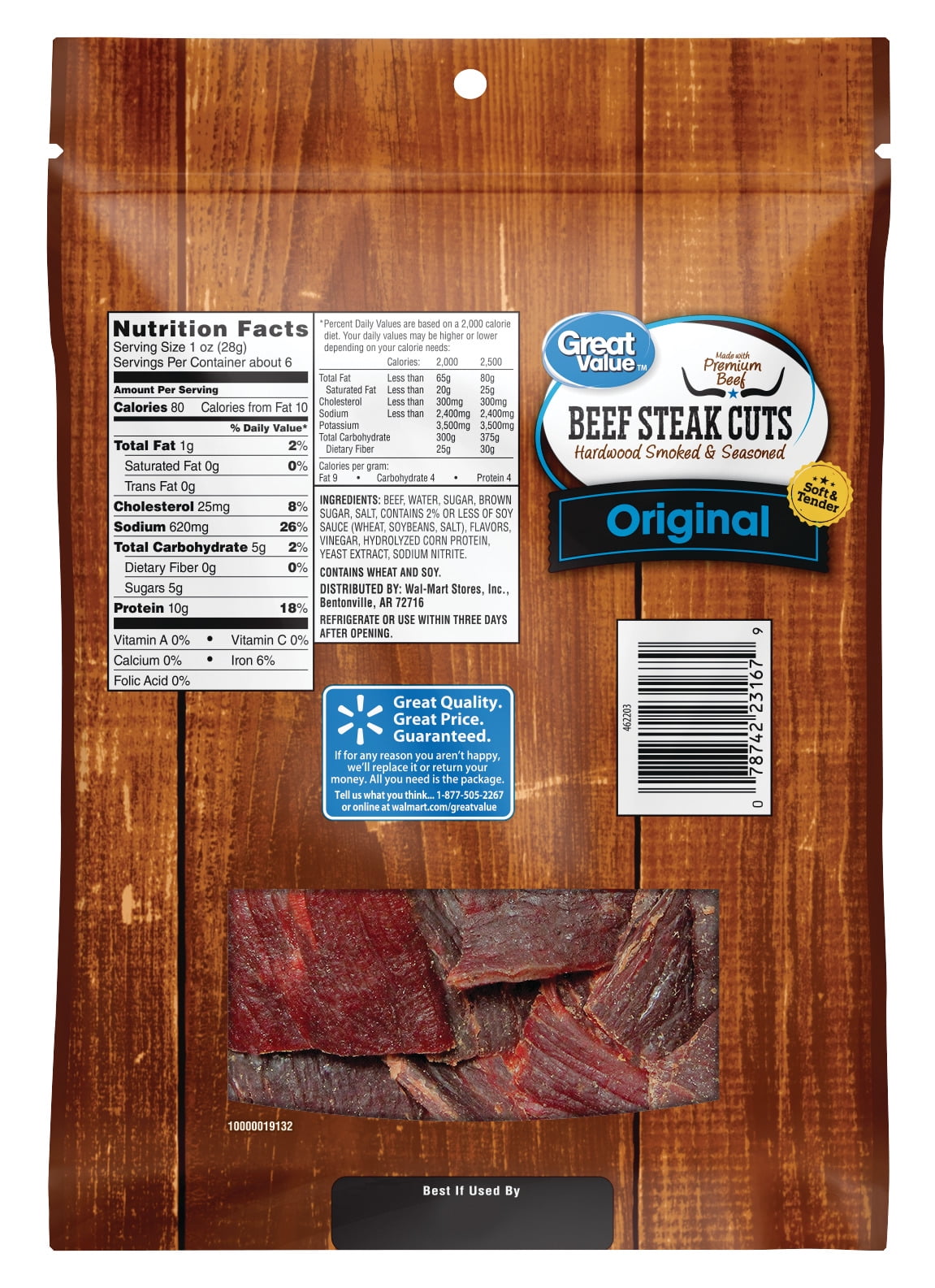 Great Steak Beef Value Cuts Original 5.85 oz