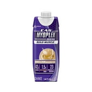 EAS Myoplex Ready-to-Drink Nutrition Shake, Cookies and Cream, 17 oz (Pack of 4)