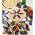 thumbnail image 3 of Vorkoi 10 PCS Amethyst Crystals Set Wands Polished Healing Crystal Stones Bulk Natural Hexagonal Pointed Reiki Energy Balancing Meditation Therapy Wand Gift, 3 of 4