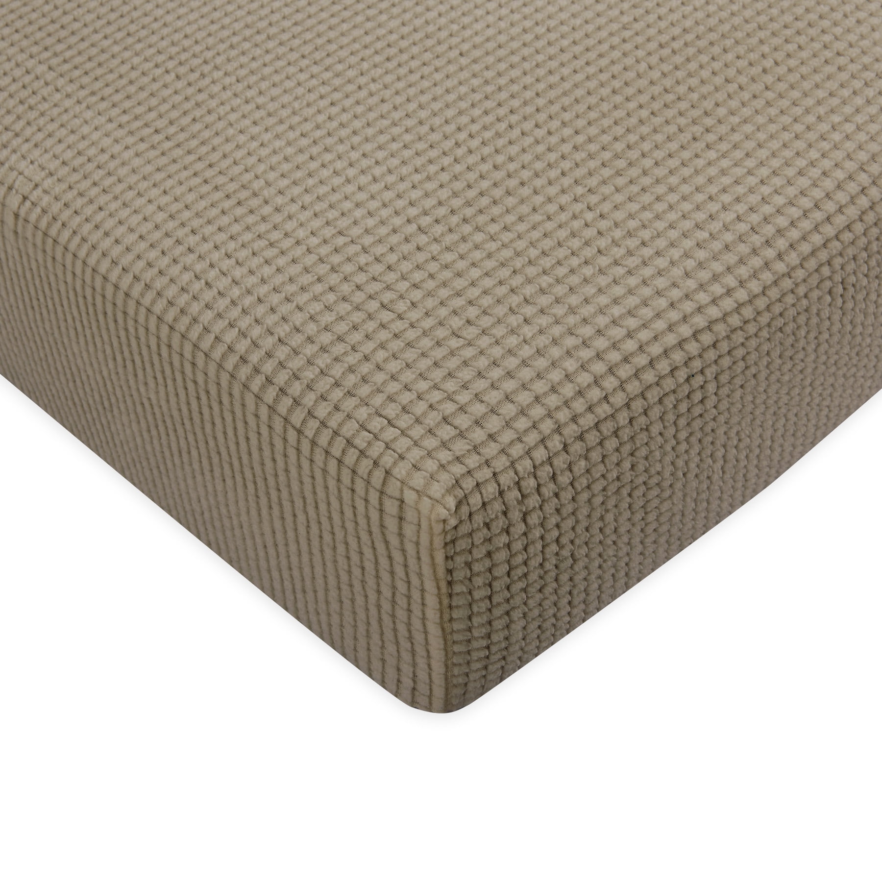 Subrtex Spandex Elastic Couch Cushion Covers Stretch Chair Slipcover Subrtex Spandex Elastic Couch Cushion Covers Stretch Chair Slipcover Furniture Protector For Sofa Seat Loveseat Sand