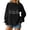 Black, variant on Christmas Baggy Sweatshirts for Women Xmas Printed Dropped Long Sleeve Fashion Graphic Holiday Pullover Tops (XL, Red #B)