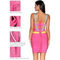 thumbnail image 2 of Women's Celebrity Bandage Bodycon Dress Strap Party Pencil Dress, 2 of 6