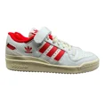 thumbnail image 1 of Adidas Forum 84 Low White Vivid Red Cream Shoes GY5848 Men's Sizes 10 - 13, 1 of 6