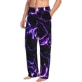 thumbnail image 6 of Sikiie Galaxy Lightning Pajama Pants Men, PJ Bottoms, Sleep & Lounge Pants-XX-Large, 6 of 6