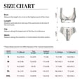 thumbnail image 5 of PAYOHTO Women's Cross Front Bikini Set with High Elasticity Soft Padding Colorful Striped Ethnic Pattern Bathing Suit Crop Top Swimsuit, 5 of 9