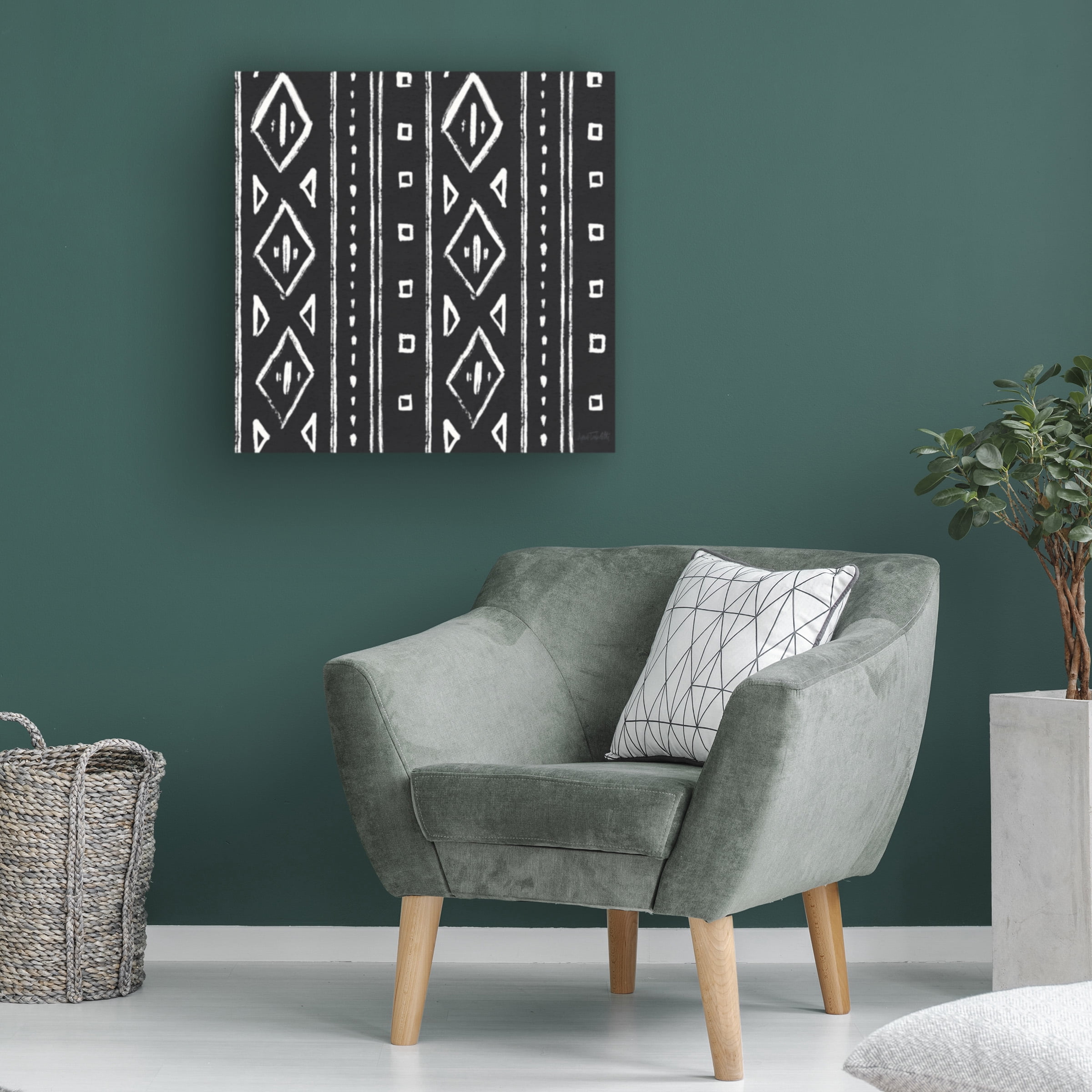 Anne Tavoletti 'Botanical Sketches Pattern IIB' Canvas Art