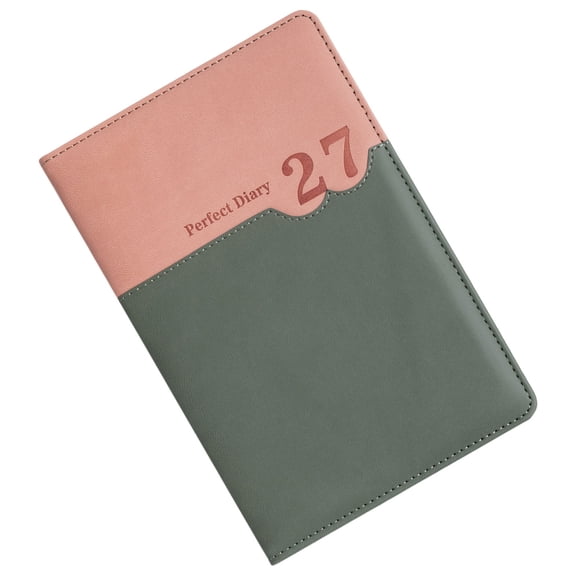 Ageoie 2027 Weekly And Monthly Planner Calendar, Daily Weekly Monthly Schedule Notebook Daily Agenda Book And Yearly Planners Calendar Book for Time Management Organizer, Pink