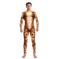thumbnail image 3 of Zawaland Husky Wolf Leopard Jumpsuit Animal Cosplay Disfraz Hombre Zentai Traje Divertido Disfraz Ropa de Fiesta de Halloween, 3 of 5