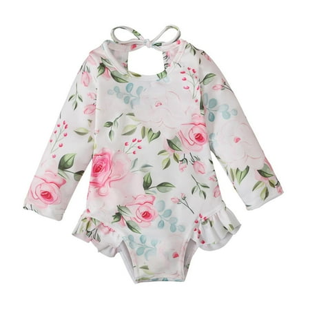 

Jumpsuits for Girls Kids Casual Spring and Autumn Flower Printed Triangle Climbing Dress Strap Kids Baby Girl Kint Romper