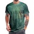 thumbnail image 7 of adaychics Tie Dye Shirts for Men Vintage Texture Short Sleeve Casual Crewneck T Shirt Regular Fit Summer Tops Daily Wear, 7 of 7