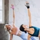 thumbnail image 3 of Guantes antideslizantes de Pilates para yoga y ejercicio sin dedos con puntos de silicona, 3 of 5