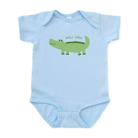 CafePress - Gator Baby Infant Bodysuit - Baby Light Bodysuit, Size Newborn - 24 Months