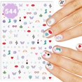 thumbnail image 1 of Pegatinas de uñas Xo Fetti Party Era | 4 hojas 544 pegatinas | Accesorio para fiesta de concierto, decoraciones para despedida de soltera, manicura de cumpleaños, adhesivos para dama de honor, 1 of 1