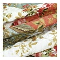 thumbnail image 3 of 3 PCS Paisley Reversible All Season Bedspread Quilt Coverlet Oversize Full Size Prairie, 3 of 5