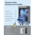 thumbnail image 5 of Nuwave Air Purifier, Oxypure Smart Air Purifier with 4 Stage Tower Structure Air Filter, 5 of 9