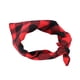 thumbnail image 5 of Bienvenido mascota perro cachorro bufanda collar babero vendaje pañuelo pañuelo patrón cuadros negro rojo (S), 5 of 8