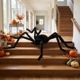 thumbnail image 6 of PYURTEP Halloween Giant Spider 35 inch, Voice Automatic Crawling Plush Spider, Scary Spider for Outdoor Indoor House Party Yard Halloween Decor, 6 of 7
