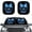 Blue Skull, variant on Jeiento Fashion Skull Print Windshield Sunshade Car Front Sunshade Blocks Sun Visor Foldable Front Window Cover Sun Visor Keep Your Vehicle Cool Fit Car Front Window for Trucks SUV Van