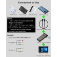 thumbnail image 4 of Adaptador de carga USB C a portátil de 4,5 mm para HP PD de 100 W, 4 of 7