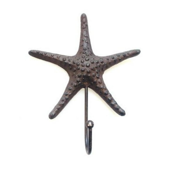 Cast Iron Starfish Wall Hook