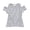 A-Grey53, variant on Toddlers Girls T-Shirts Soft Summer Cold Shoulder Tops Casual Round Neck Basic Tee Shirts Playwear For Little Girls