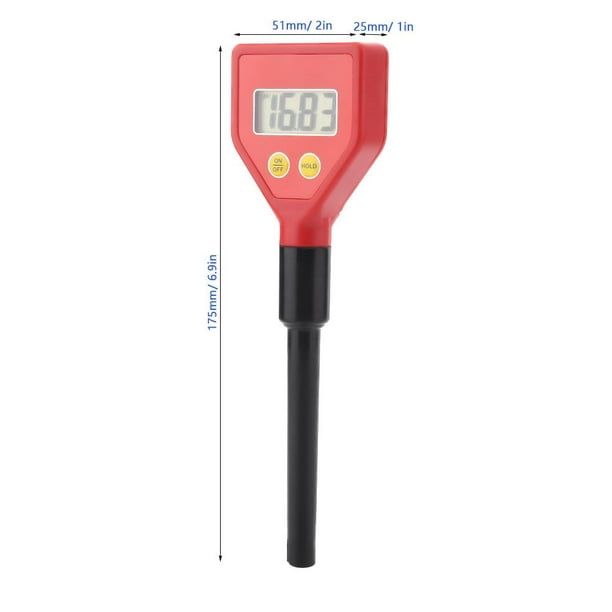 PH mètre - Thermomètre - Testeur d'eau - PH mètre sol - Numérique