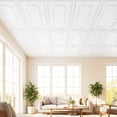thumbnail image 4 of Gymax 12 PCS Ceiling Tiles Decorative PVC Ceiling Covering Panels Cover 95 sq.ft, 4 of 10