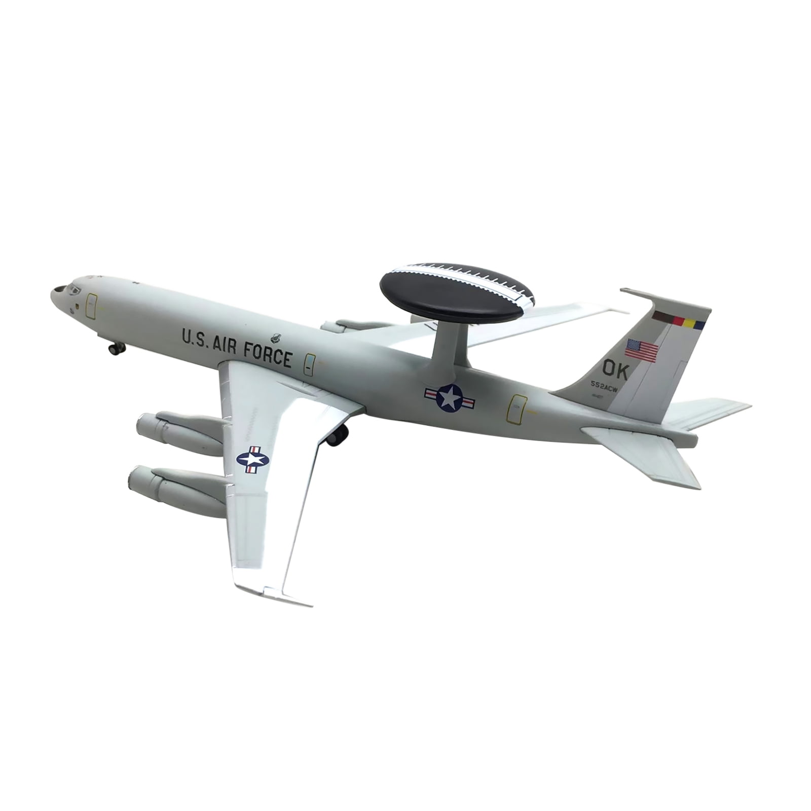 Military Model Plane 1/200 Scale US E-3 E3 Sentry AWACS Model