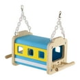 thumbnail image 1 of Hamaca colgante para pájaros, juguete para loros, cobertizo único, escondite, divertido nido para pájaros, cama para dormir para periquitos y cacatúas, 1 of 7