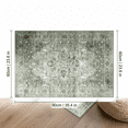 thumbnail image 3 of Washable Rug, 35.4x23.6 Inch Small Boho Rug,Ultra Soft Rugs for Entryway, Non-Slip Entry Rugs Oriental Low-Pile Indoor Mat Floor Carpet for Entrance Bedroom Kitchen Bathroom Foyer Decor, 3 of 8