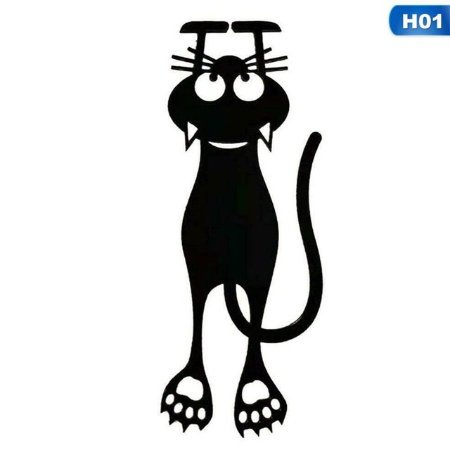Marcador de gato tridimensional, marcador de animales de dibujos animados para estudiantes, marcador de gato lindo, marcadores fáciles de usar, Material duradero